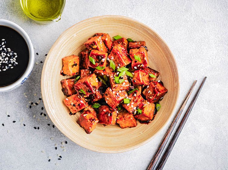 Tofu marinieren