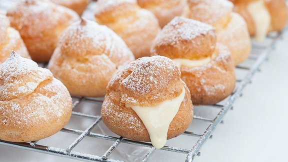 Detail Windbeutel Detail Windbeutel