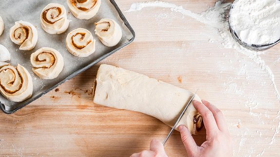 Franzbrötchen backen