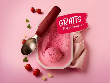Bestelle Eis und erhalte einen Eisportionierer gratis