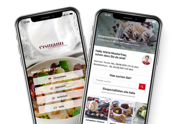 eismann App Screens