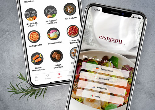 Bestellung per App Bestellung per App